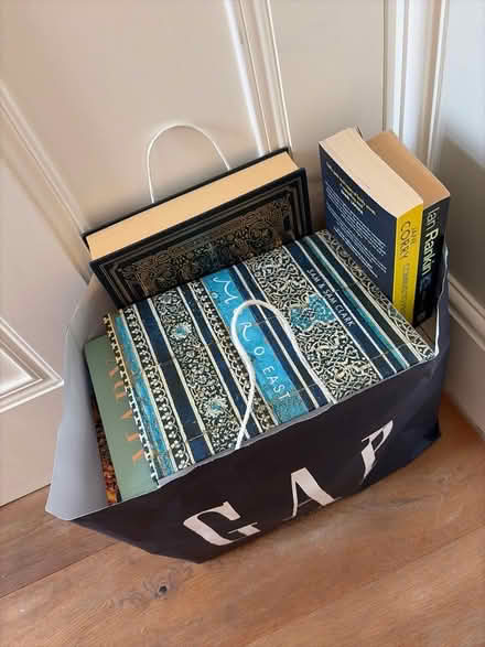 Photo of free Massive bag of books and cooking books (Mortlake SW13) #1