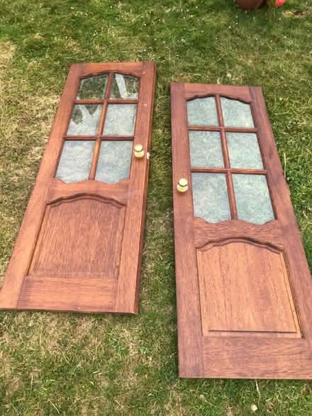 Photo of free Pair of solid wood partition doors (Meanwood Park LS6) #1