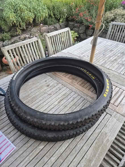 Photo of free Mountain bike tyres (Barnard's Green WR14) #1