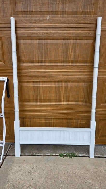 Photo of free Twin White Canopy Bed (Northern Palatine) #4