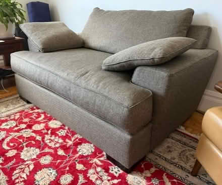 Photo of free Macy's Grey Fabric Loveseat (North Berkeley) #3