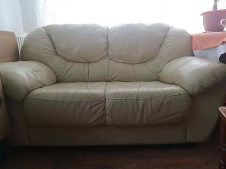 Photo of free Leather sofa (Sandylands LA3) #4