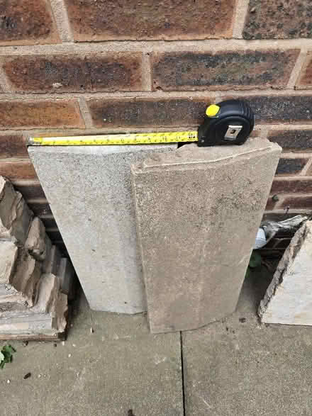 Photo of free Three coping stones (Murdishaw WA7) #3