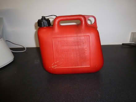 Photo of free 5 lire capacity petrol can (Marston Green, B37) #1