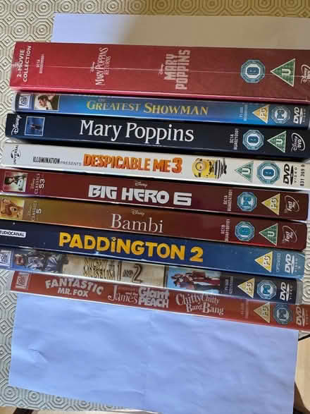 Photo of free DVD’s (Stirchley TF3) #1