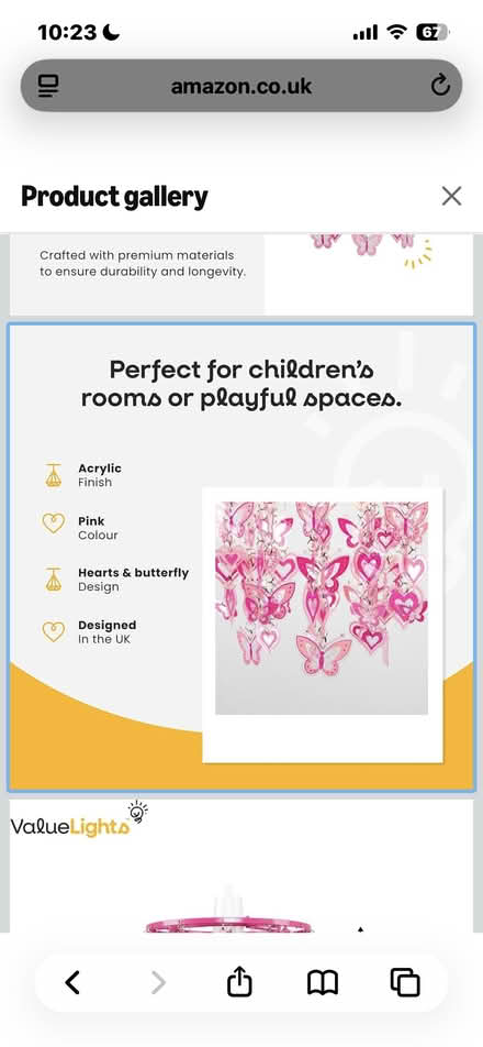 Photo of free Pink pendant shade (Pinkneys Green SL6) #4