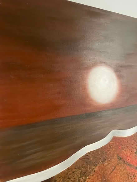 Photo of free Beautiful large acrylic painting (Upper Beach) #2