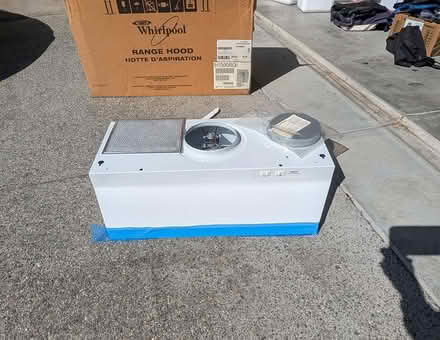 Photo of free Whirlpool range hood (West side Petaluma) #1
