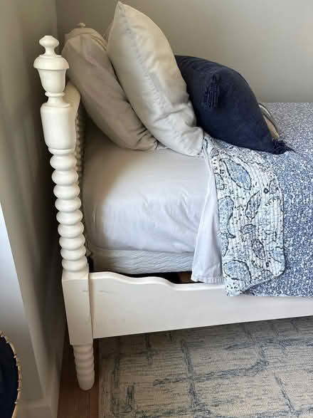 Photo of free Antique wooden bed - twin (Moultonborough/Center Harbor) #2