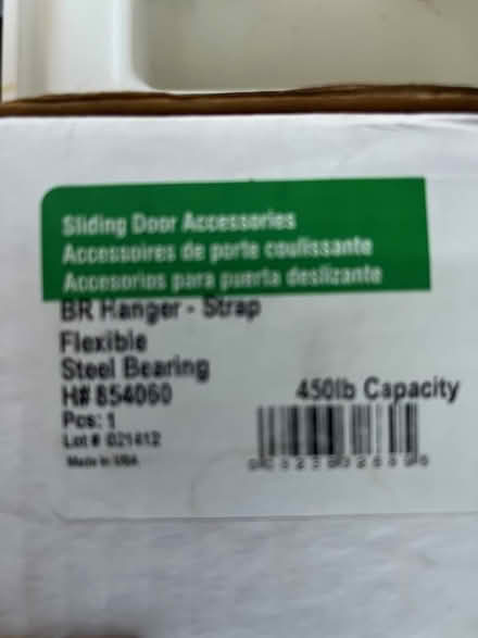 Photo of free NEW garage sliding door accessories (terra linda) #1