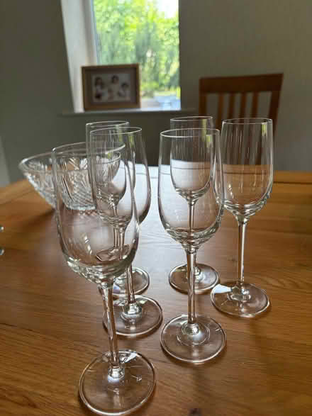 Photo of free Glasses and bowl (Longbarn WA2) #3