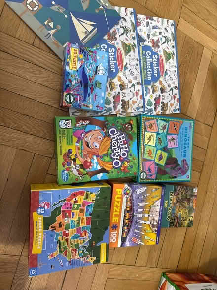 Photo of free Assorted puzzles, stickers, games (Upper West Side) #1