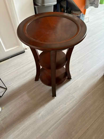 Photo of free Spinning/rocking bamboo chair (Knotty ash Liverpool) #1