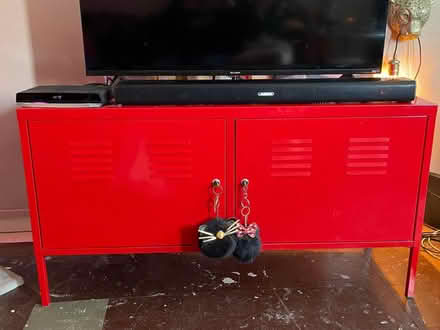 Photo of free Red IKEA PS metal cabinet (M33 sale) #1