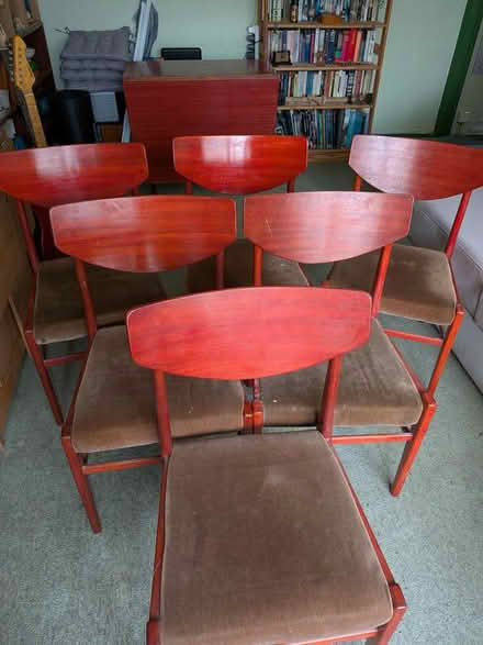 Photo of free Drop Leaf Table and Six Chairs (Chadwell Heat RM6) #3
