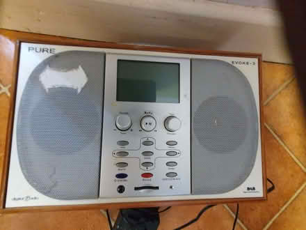 Photo of free Pure DAB Radio - working but not well as aerial broken off (Hungerford RG17) #3