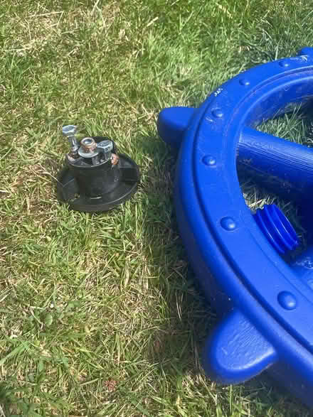 Photo of free Plastic slide and ships wheel (Hucknall NG15) #4