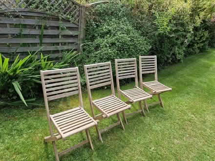 Photo of free outdoor/garden table chairs (S7 Netheredge) #2