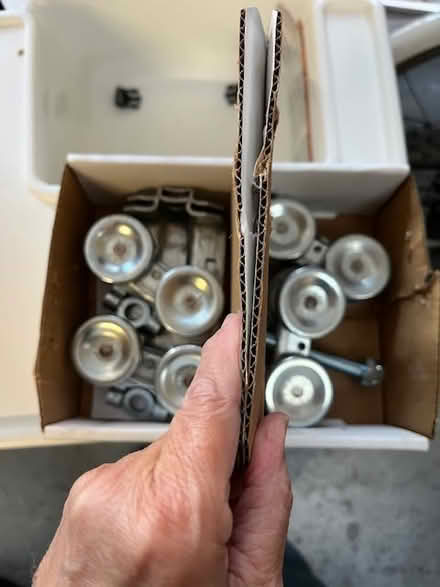 Photo of free NEW garage sliding door accessories (terra linda) #2