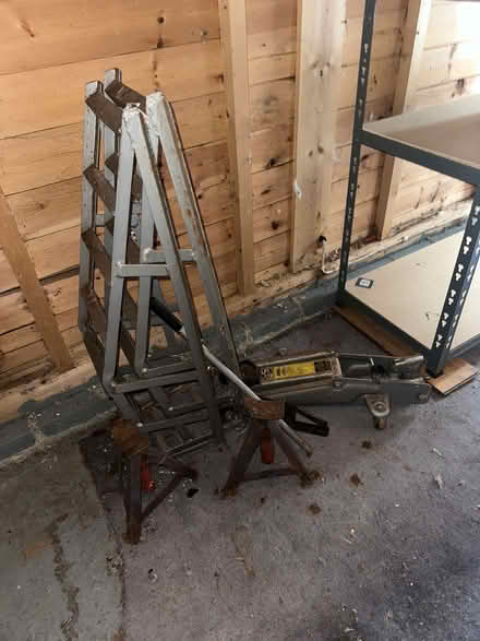 Photo of free Ramps, Axle Stands and Trolley Jack (Marlow SL7) #1