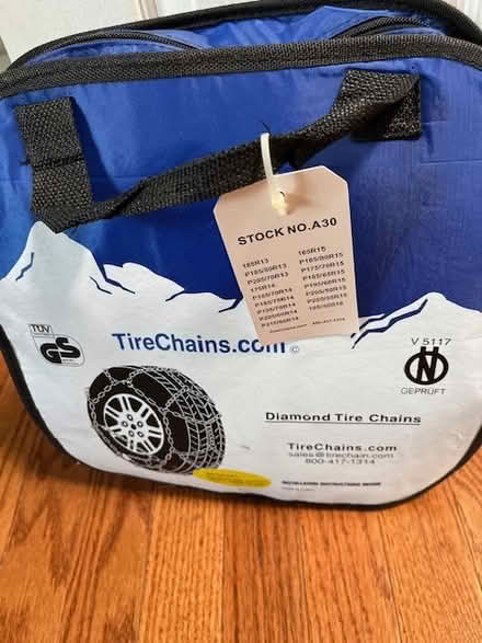 Photo of free NEW Tire chains (terra linda) #1
