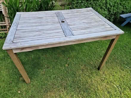 Photo of free outdoor/garden table chairs (S7 Netheredge) #1