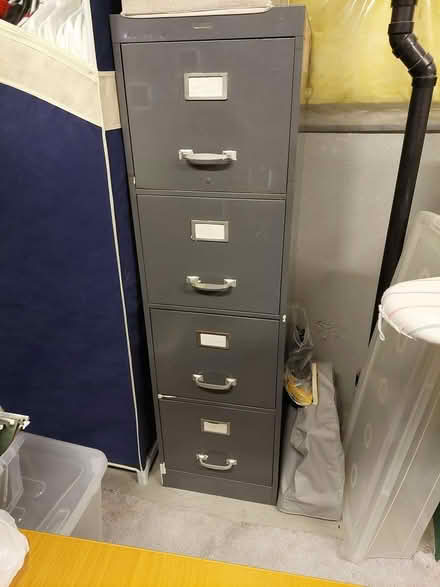 Photo of free Metal Filing Cabinet (Newmarket) #1