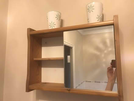 Photo of free Pine Bathroom Items (Welling DA16, Off Welling Way) #2