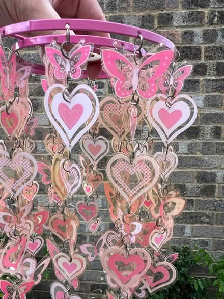 Photo of free Pink pendant shade (Pinkneys Green SL6) #2