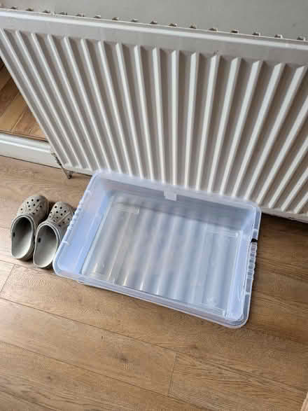 Photo of free Plastic box (Woodseats S8) #1