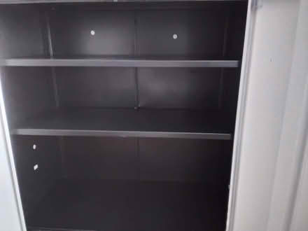 Photo of free metal office cabinet lockable (Townsend AL3) #2