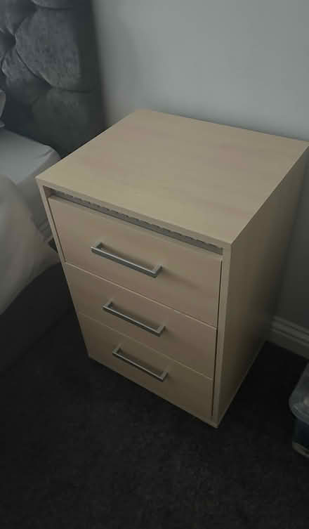 Photo of free Bedside Drawers (Washington, Teal Farm, NE38) #3