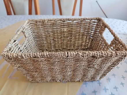 Photo of free Wicker style basket (Shenley Lodge MK5) #1
