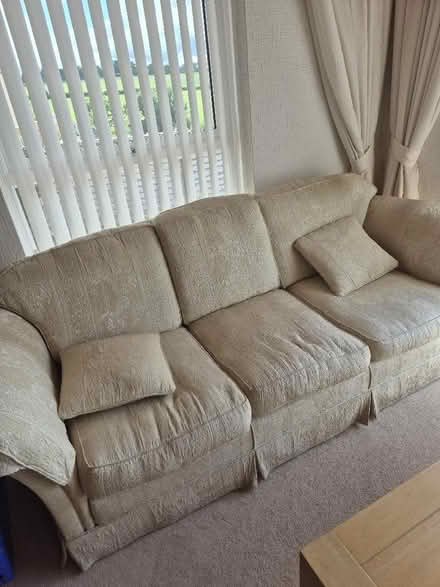 Photo of free Cream 3 piece suite (Lower New Inn NP4) #2