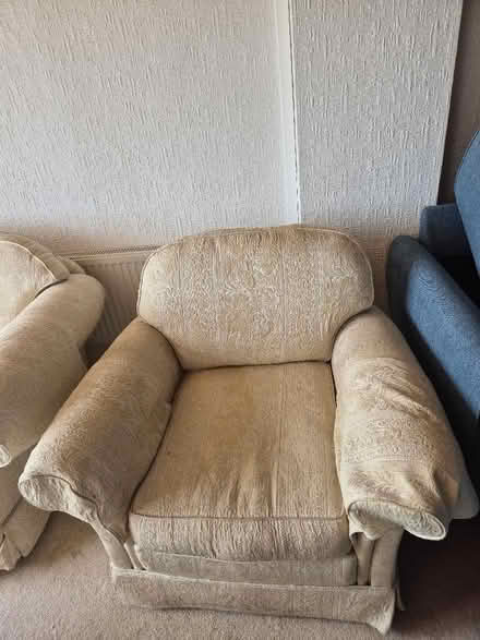 Photo of free Cream 3 piece suite (Lower New Inn NP4) #3