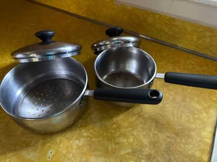 Photo of free Small pot and steamer insert (Croton-on-Hudson) #1