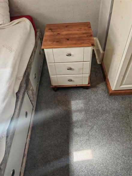 Photo of free Bed room furniture and small fridge (Bh6 3qr) #3
