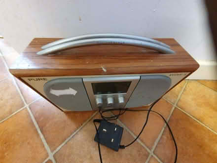 Photo of free Pure DAB Radio - working but not well as aerial broken off (Hungerford RG17) #1