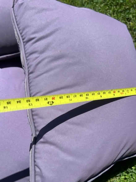 Photo of free 4 outdoor cushions (Lambs Green RH12) #2