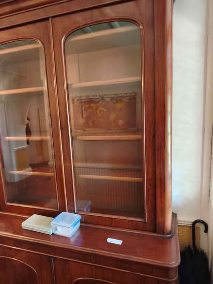 Photo of free Antique mahogany bookcase (TW12) #2