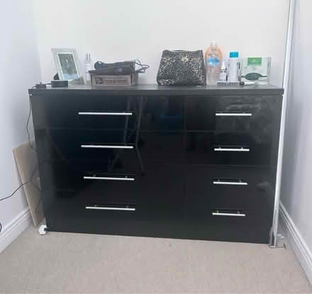 Photo of free Black gloss cabinet (Eye) #1