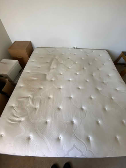 Photo of free King Mattress (Firm) w/boxsprings (Alameda) #3