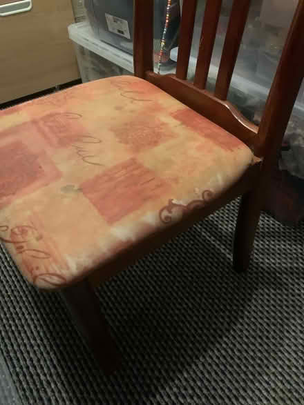Photo of free 4 dining table chairs (Bow) #3