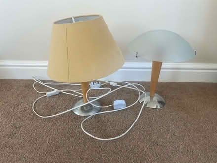Photo of free Two table lamps (West End, SO30) #1