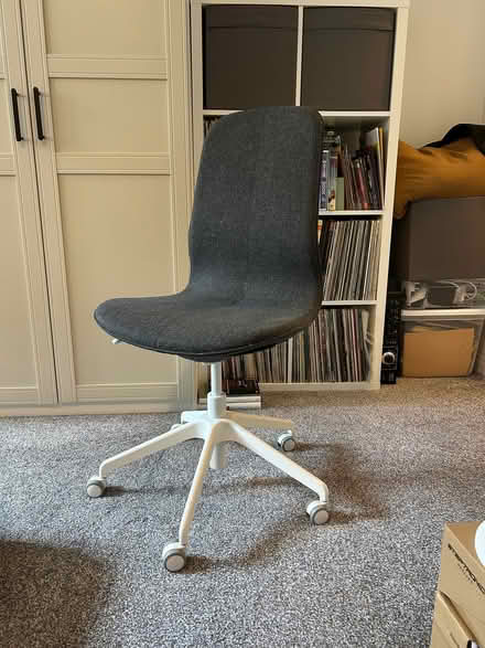 Photo of free Grey desk chair (Bog Gate TW10) #1