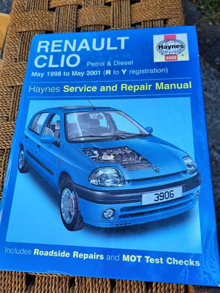 Photo of free Renault Clio Haynes Manual May 1998 to May 2001 (R to Y Reg) (New Marston OX3) #1