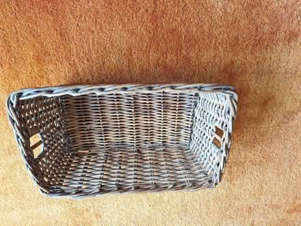 Photo of free Solid wicker basket (Chalford Hill GL6) #1