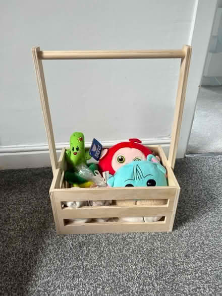 Photo of free Wooden storage and toys (SK15) #1