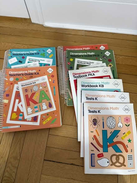 Photo of free Pre-K and K Math books (Upper West Side) #1