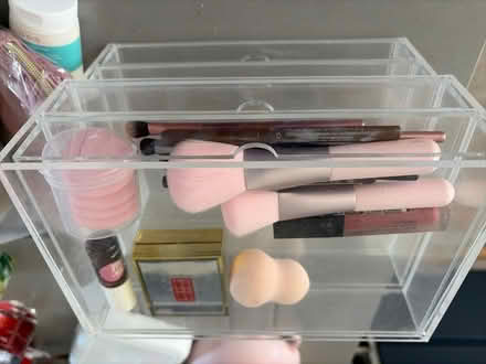 Photo of free Make up organiser, bag etc (Mortlake SW13) #1